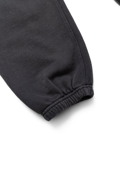 (Final Sale)Black Traditional Fleece Pants