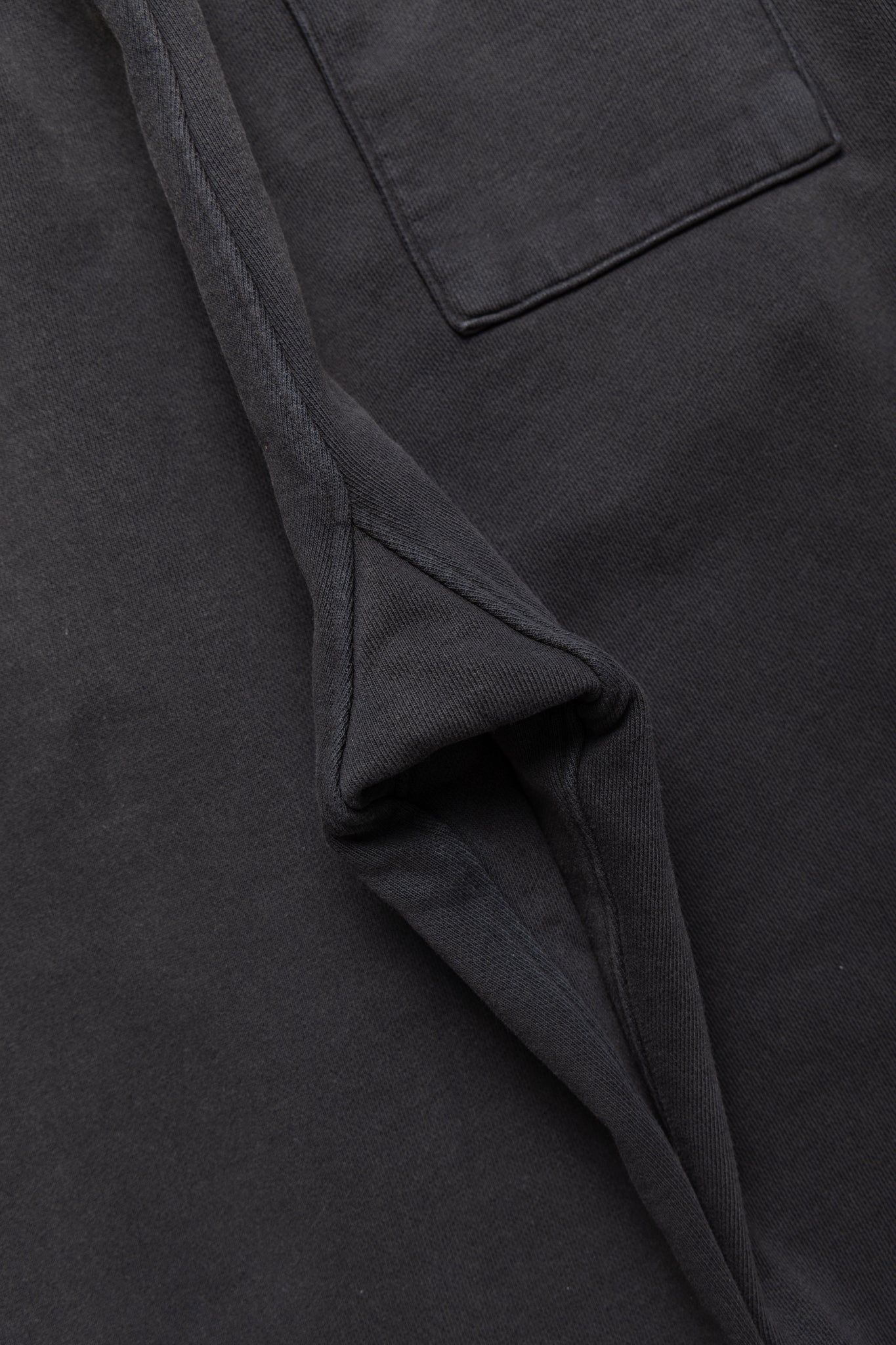 (Final Sale)Black Traditional Fleece Pants