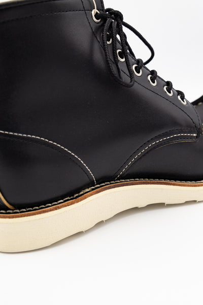 Leather TIBETAN Work Boots - Black