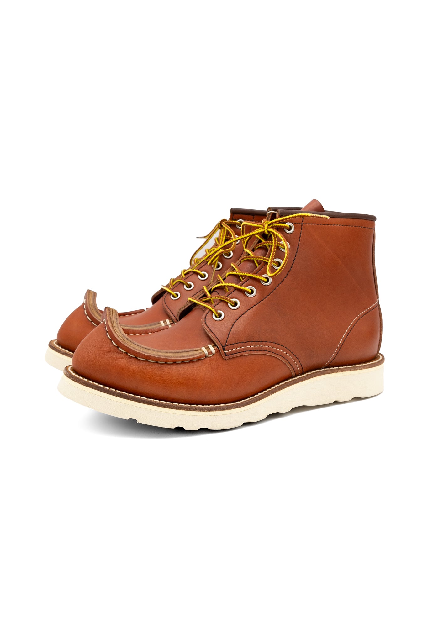 Leather TIBETAN Work Boots - Red Brown