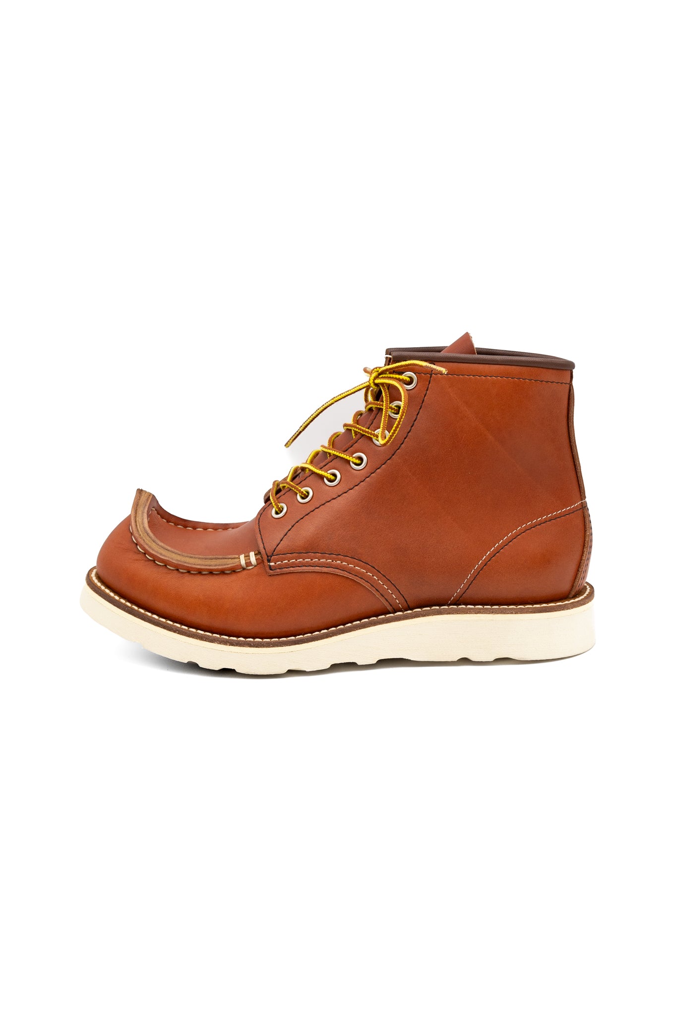 Leather TIBETAN Work Boots - Red Brown