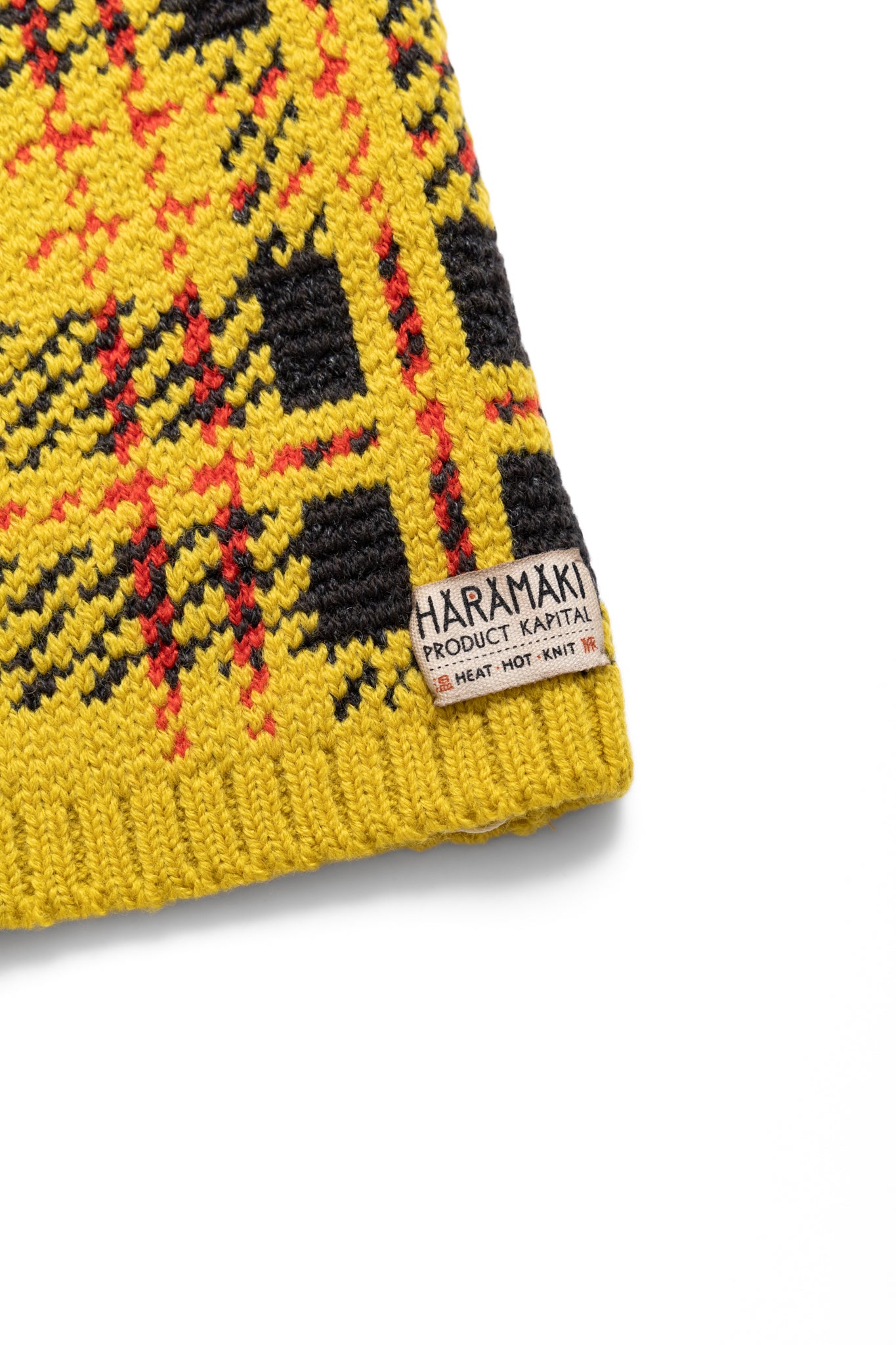 5G Wool Tartan Check HARAMAKI Multi Roll - Yellow