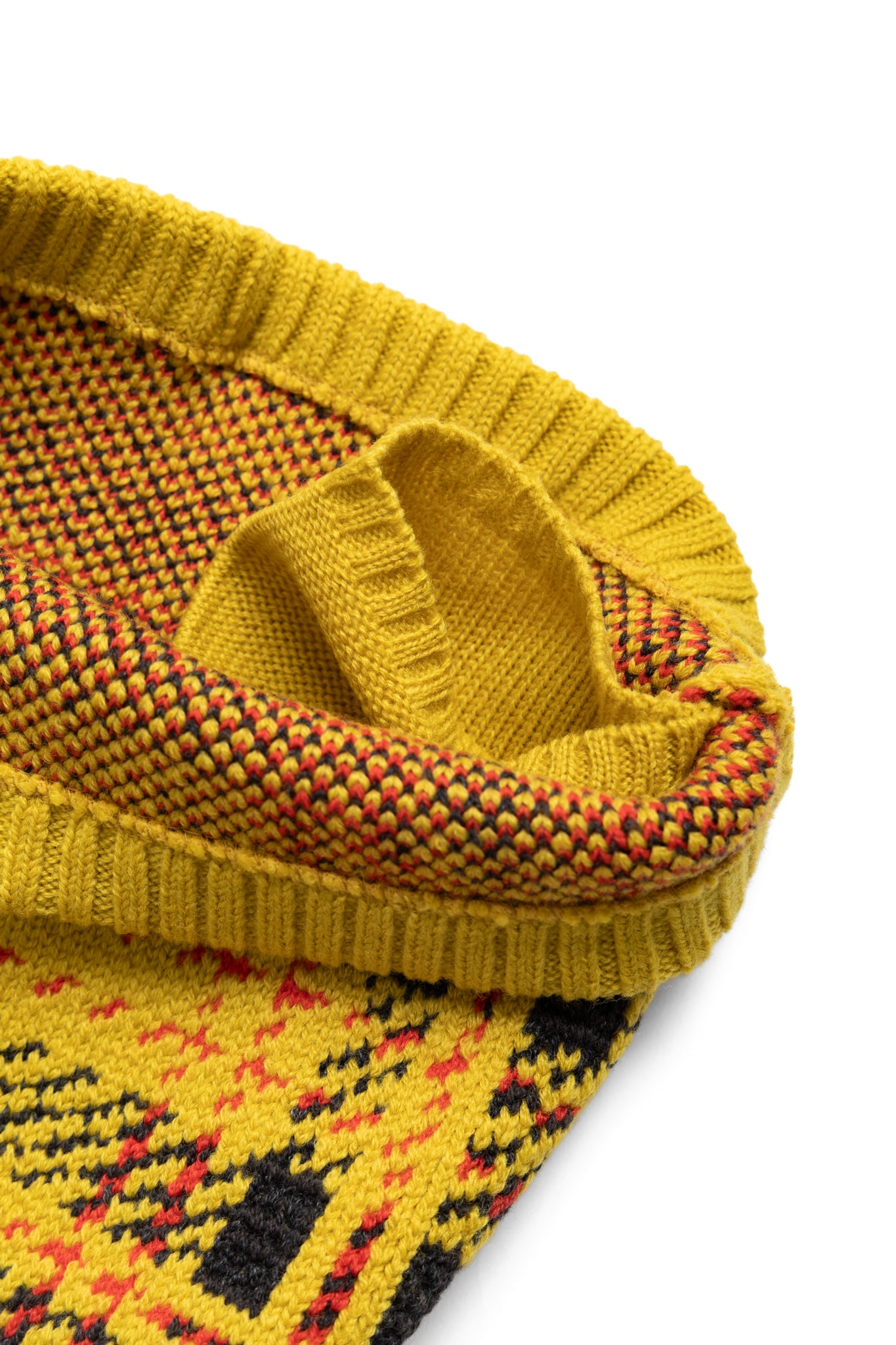 5G Wool Tartan Check HARAMAKI Multi Roll - Yellow