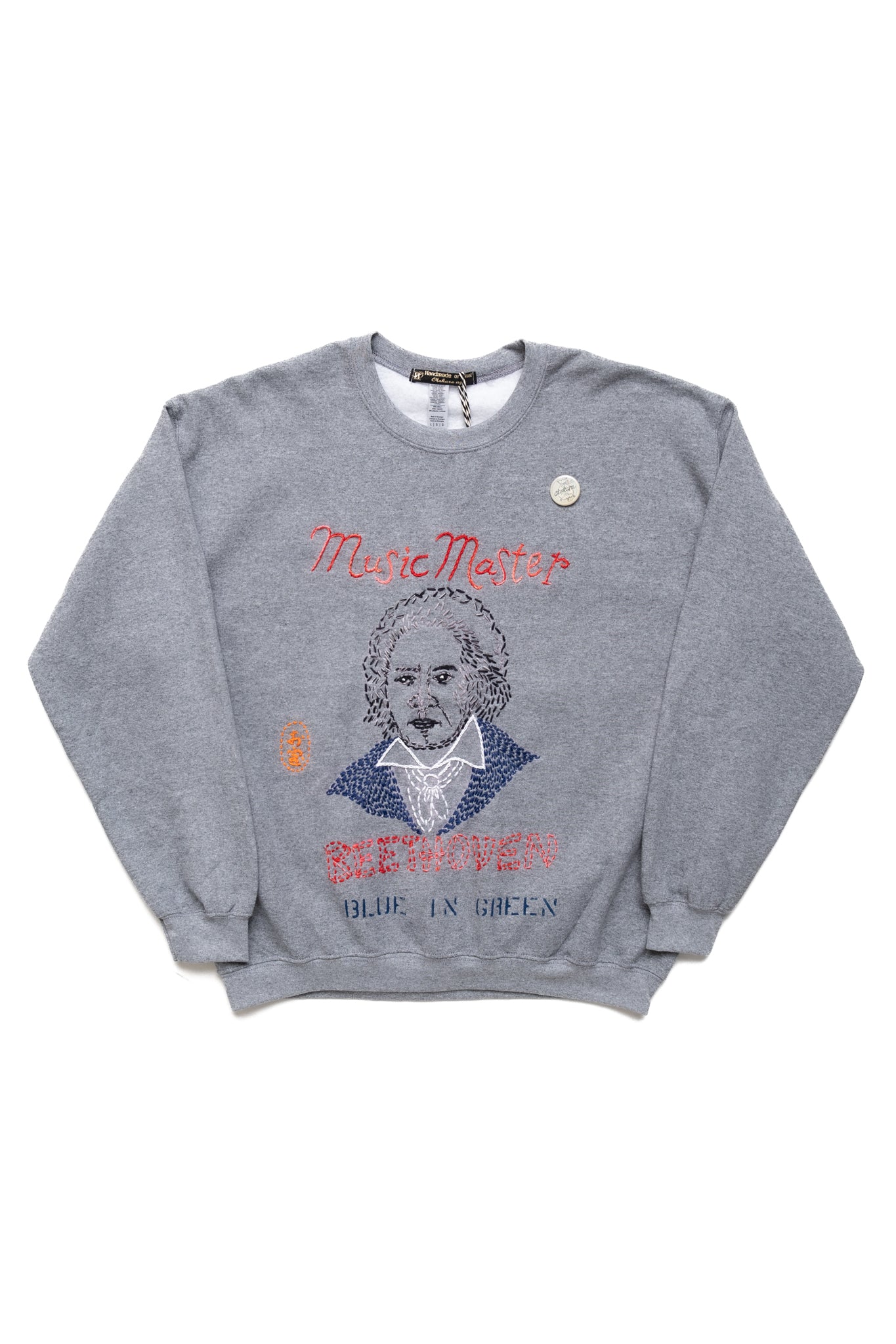 Music Master "Beethoven" Crew Sweatshirt Grey - L (3)