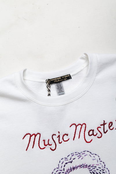 Music Master "Beethoven" Crew Sweatshirt White - XL (1)