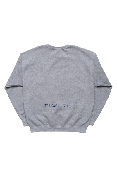 Souvenir With NYC Images Crew Sweatshirt Grey - L (1)