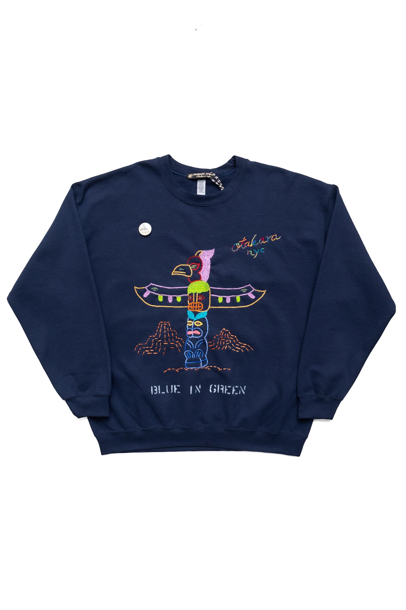 Totempole Crew Sweatshirt Navy - XL (1)