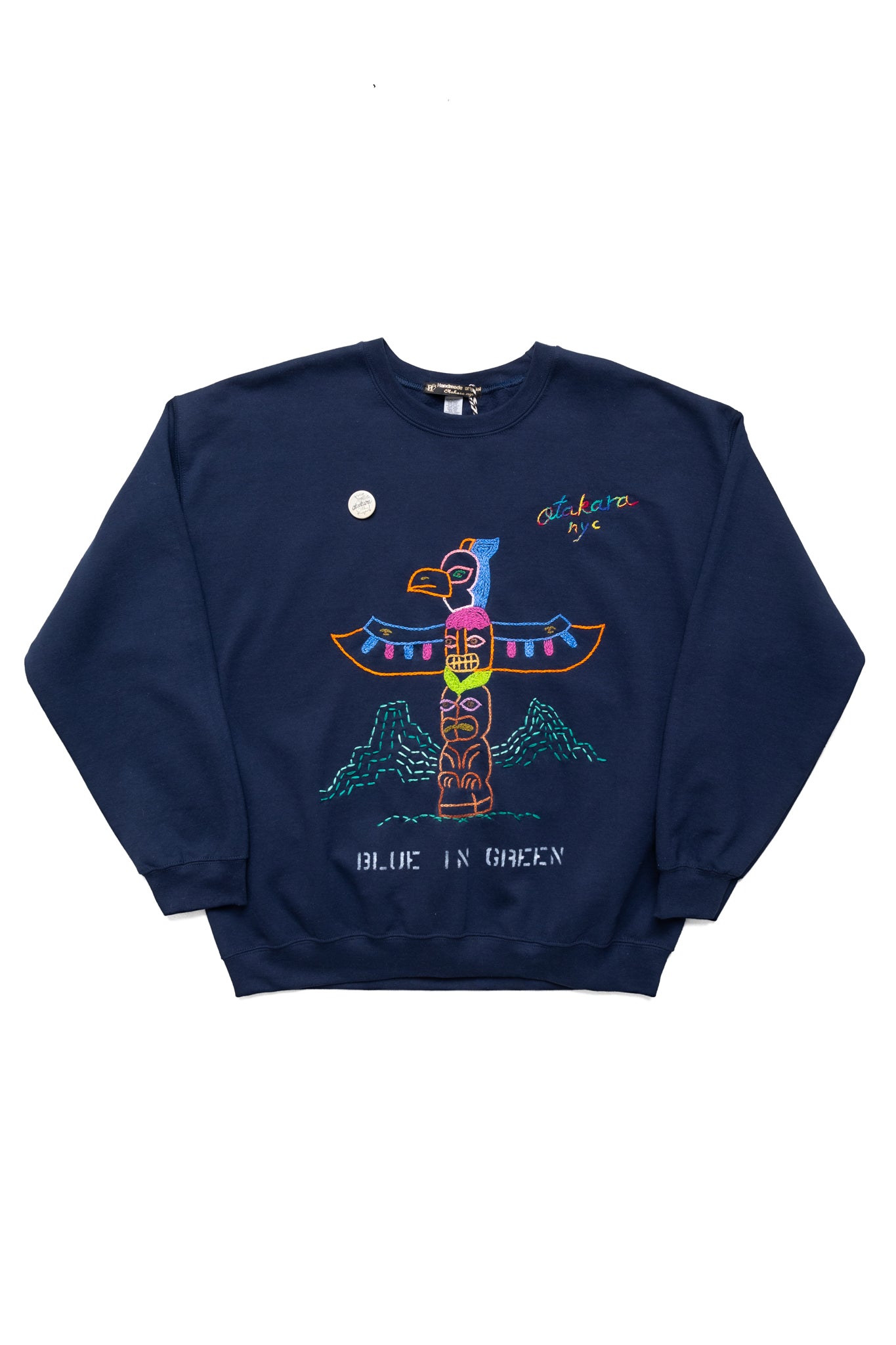 Totempole Crew Sweatshirt Navy - XL (2)