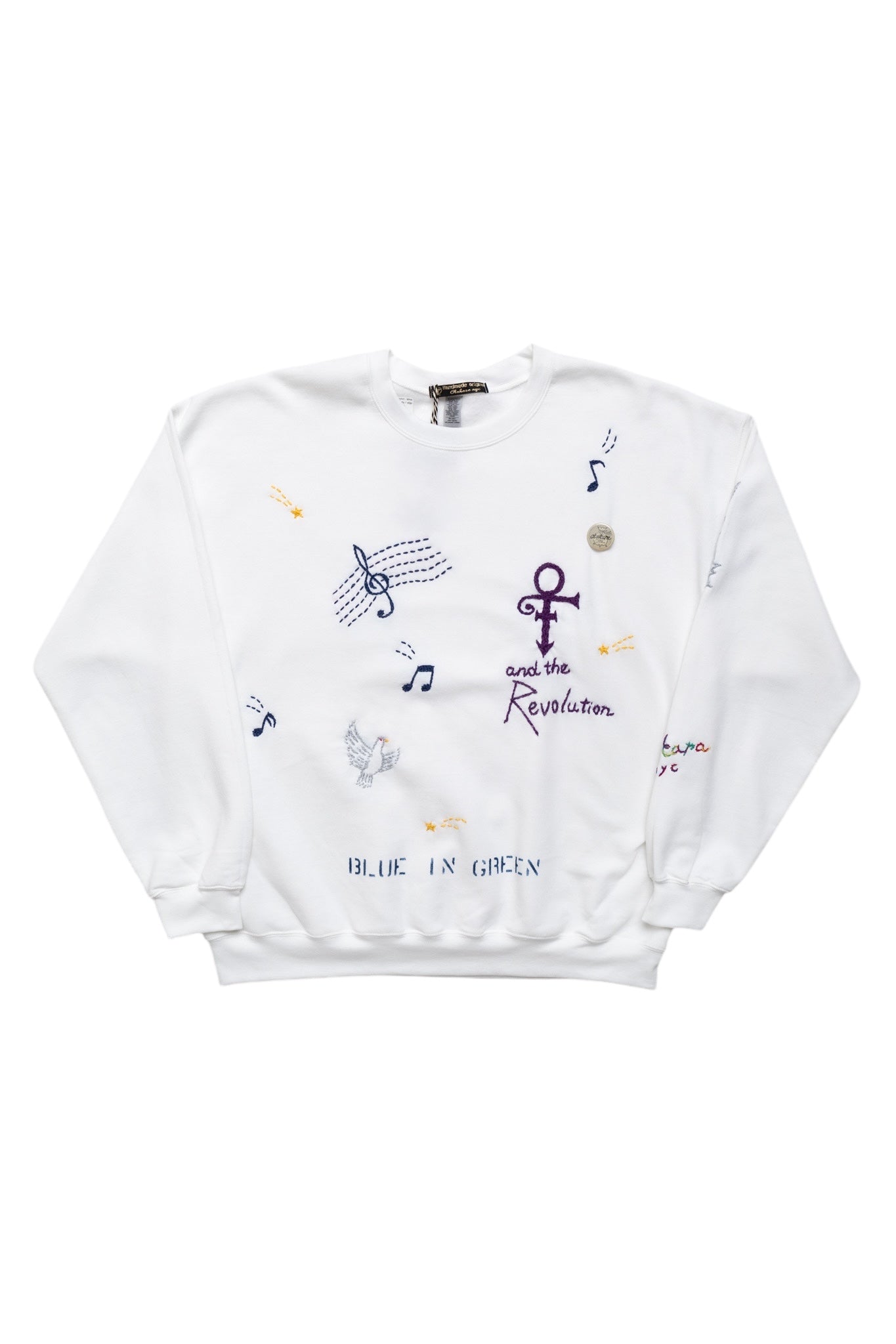 Revolution Crew Sweatshirt White - XL (2)