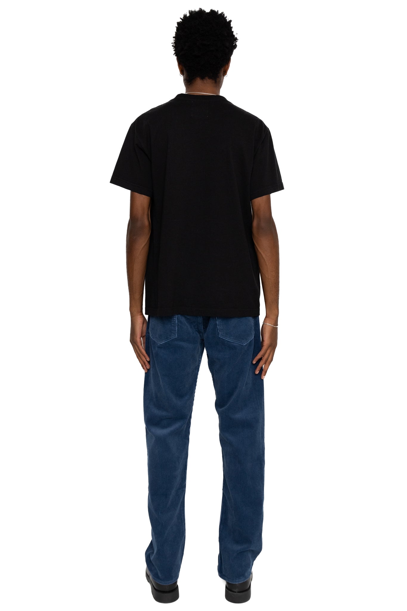 9W Corduroy 5 Pocket Pants Pigment Dyed - Navy