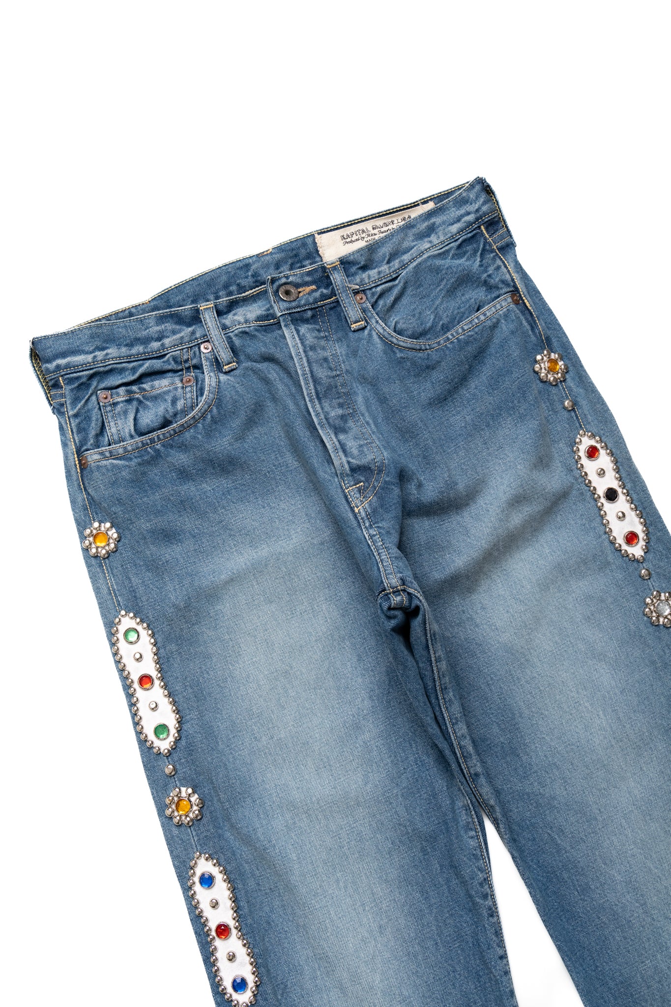 14oz Denim 5P MONKEY CISCO (STUDS)