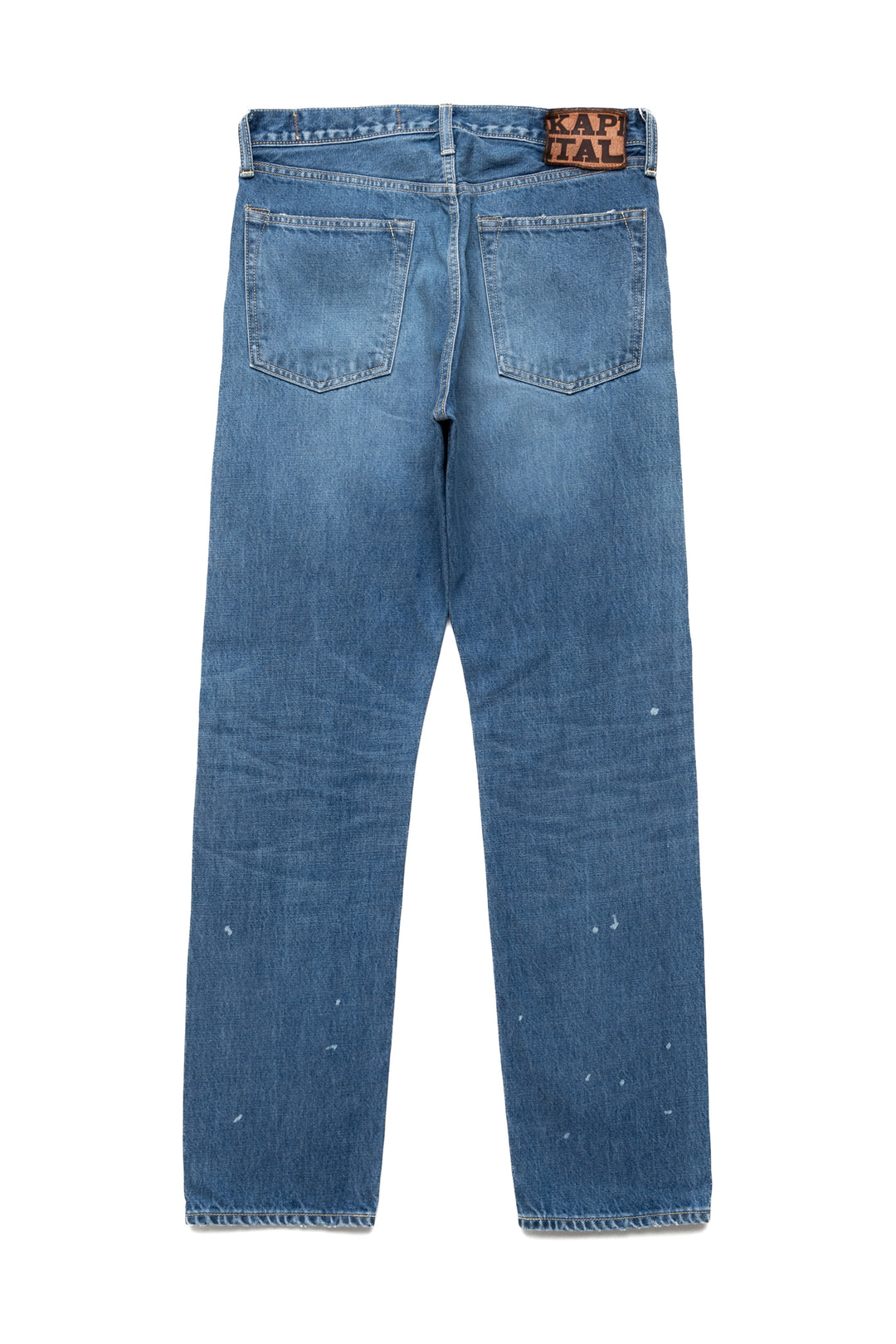 Kapital 14oz Denim 5P MONKEY CISCO (3 Years Fade) – BLUE IN GREEN SOHO