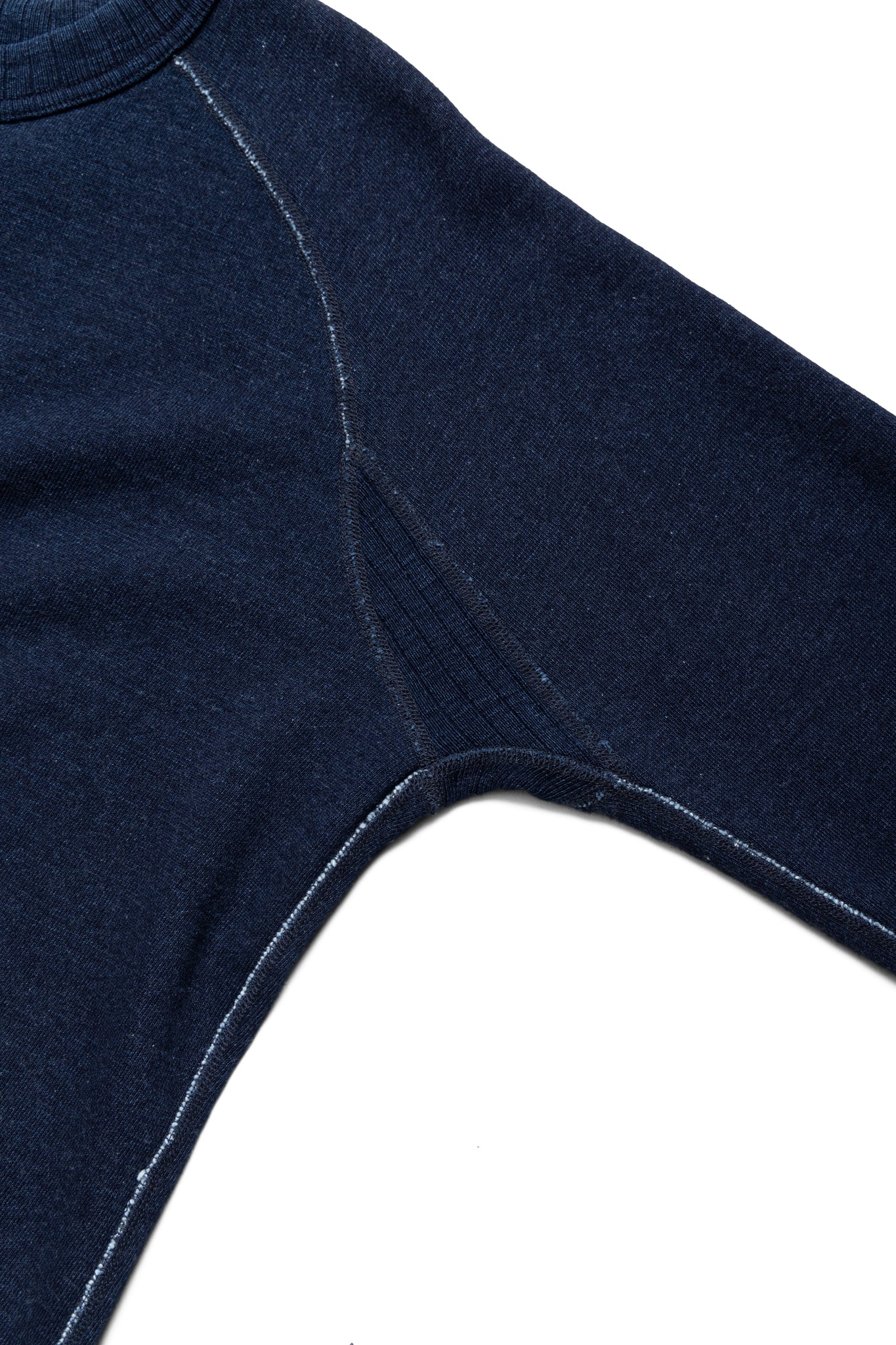 Yarn Dyed Indigo Sweatshirt - Indigo