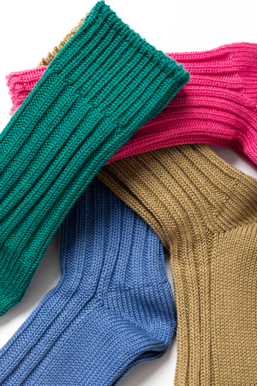 Chunky Ribbed Crew Socks