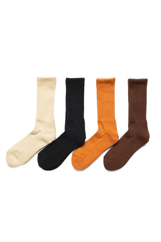 Loose Pile Crew Socks