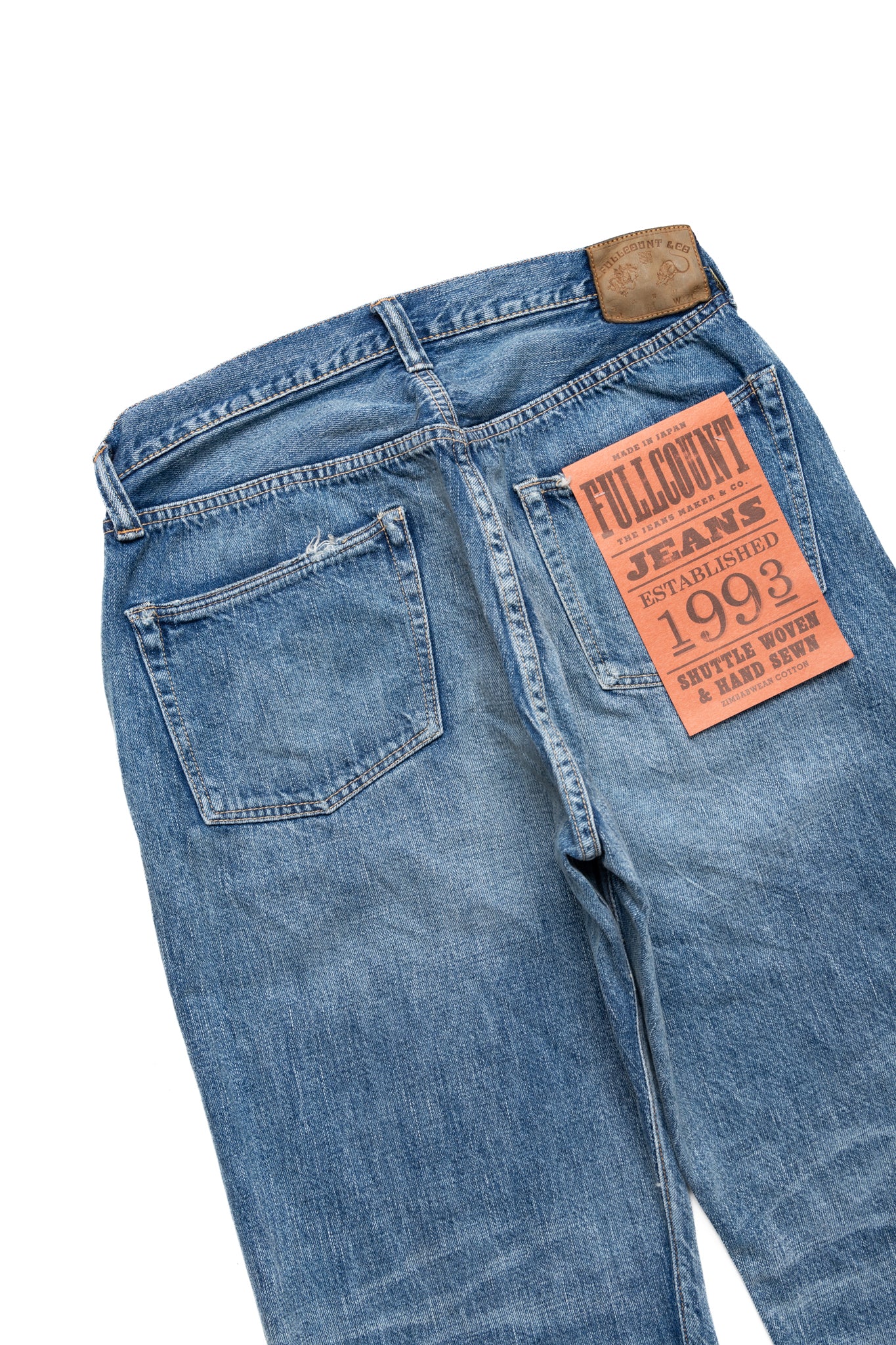 1341-1121-BIG Dartford Duke Denim (Super Smooth) - Blue in Green Exclusive