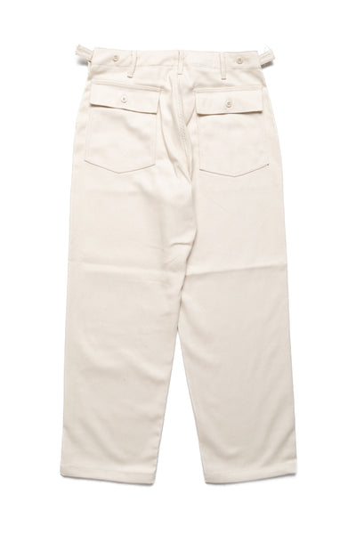 Fatigue Pant Cotton Heavy Basketweave - Natural