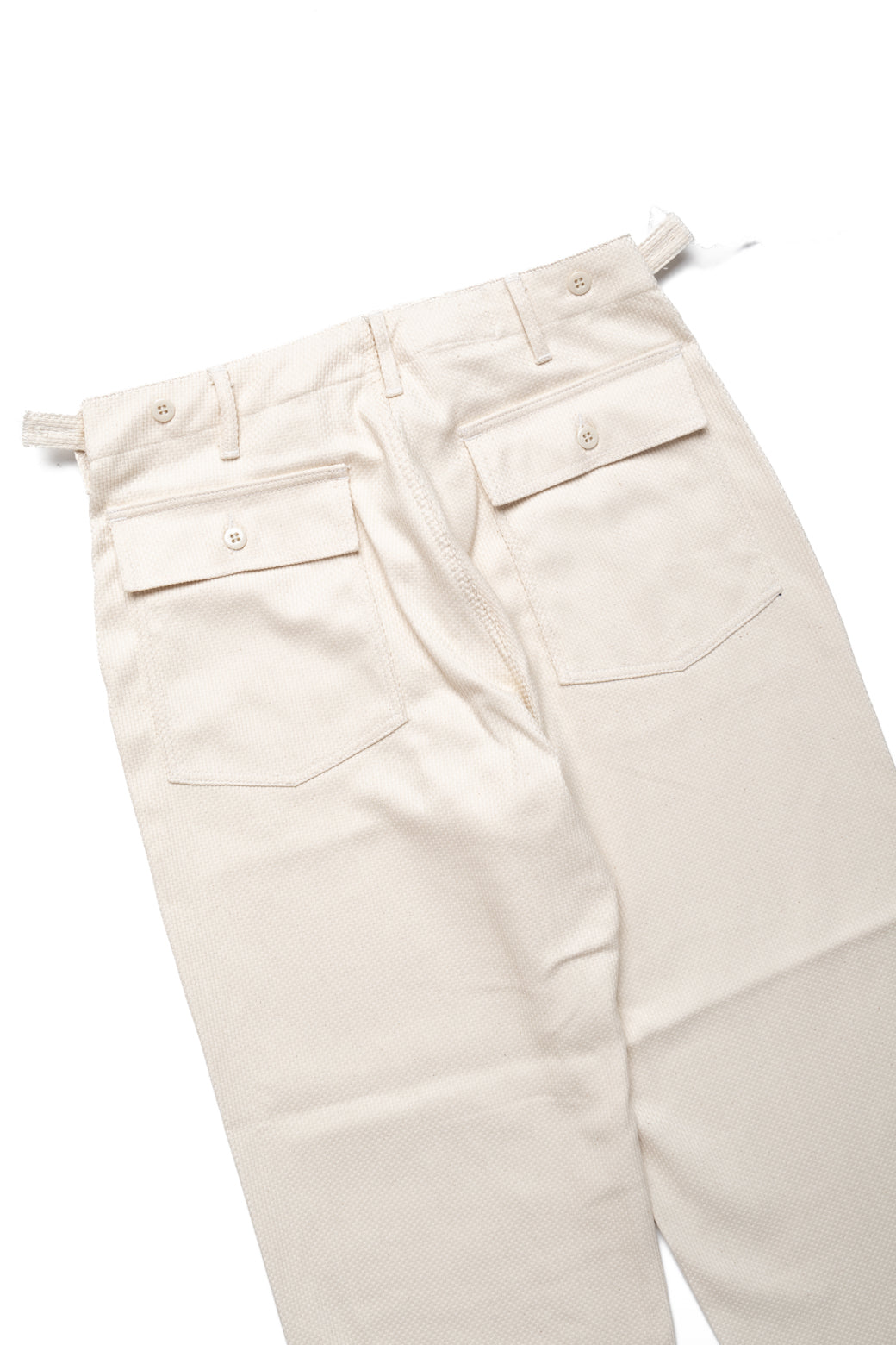 Fatigue Pant Cotton Heavy Basketweave - Natural