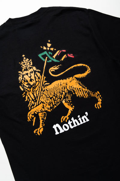 Lion Of Judah Pocket Tee - Black