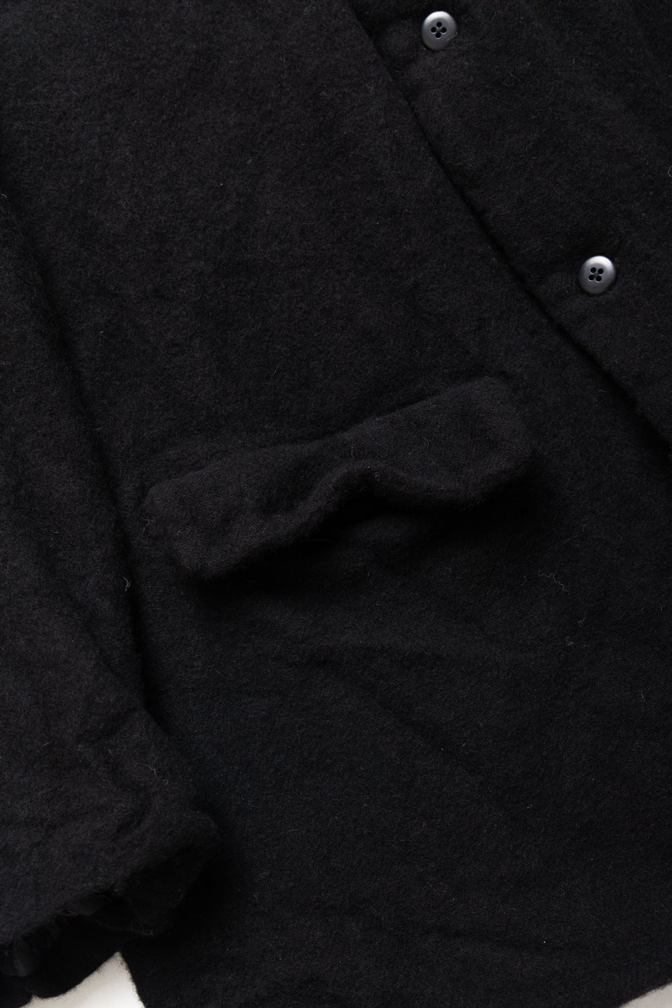 Fulling Wool CASA JKT - Black