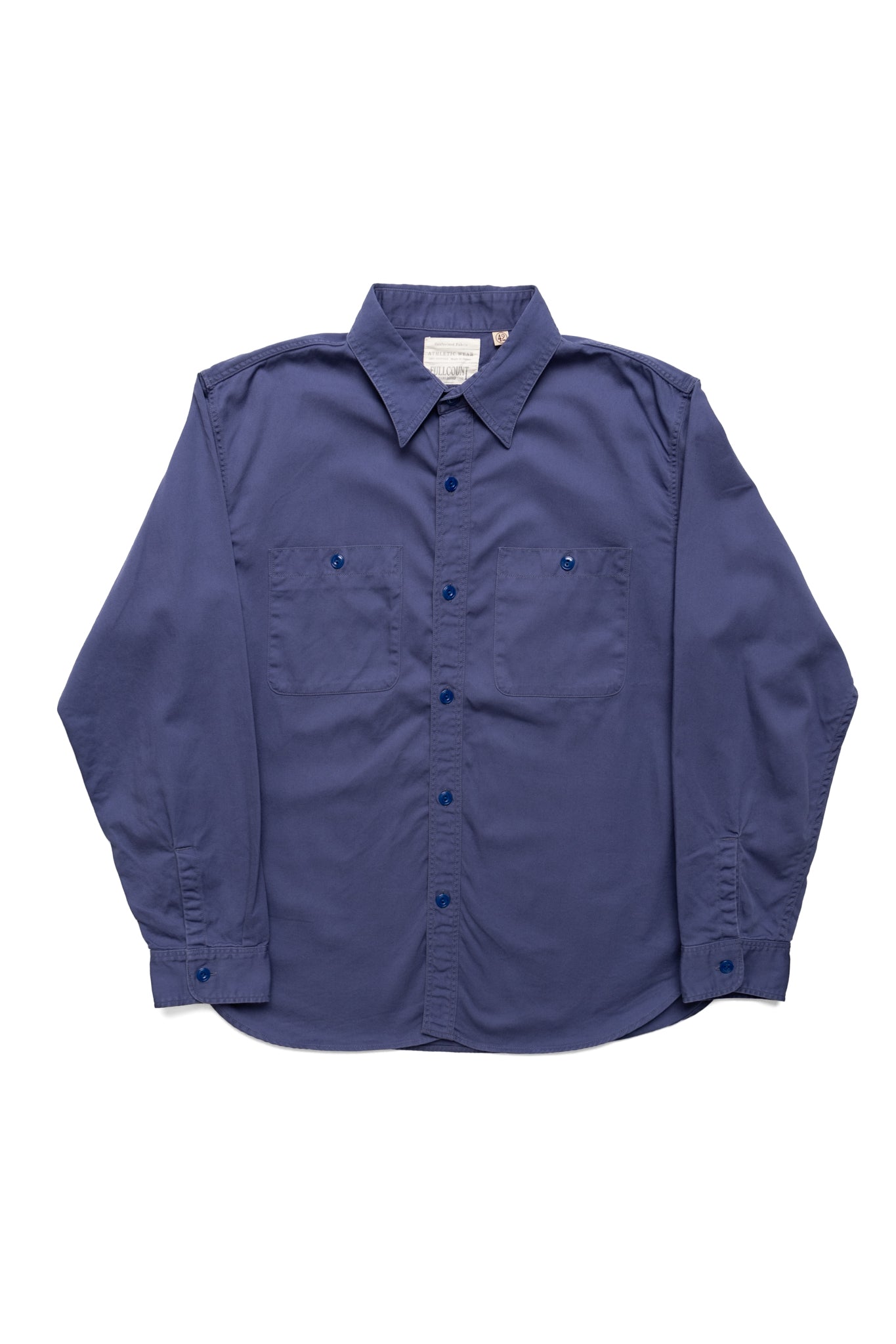 4087 Twill Work Shirt - Navy