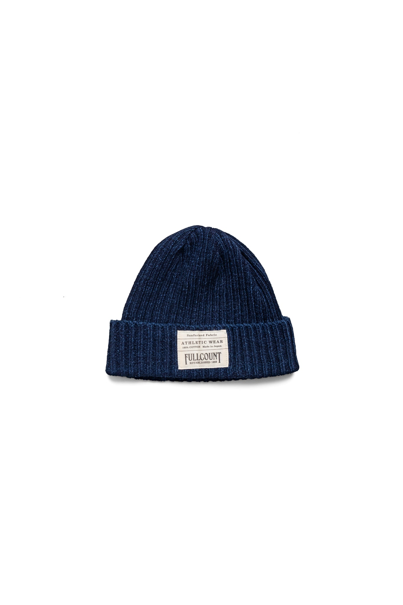 Indigo Rib Watch Cap - Indigo