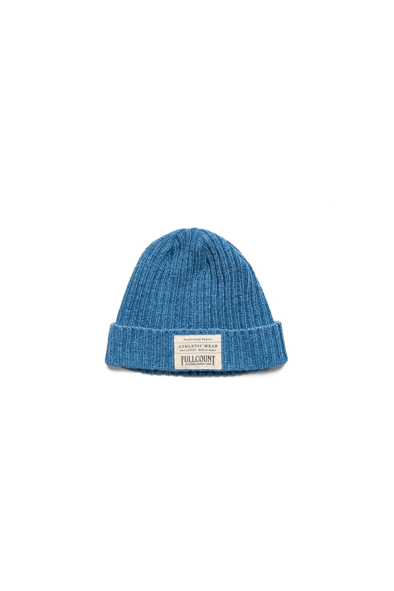 Indigo Rib Watch Cap - Fade