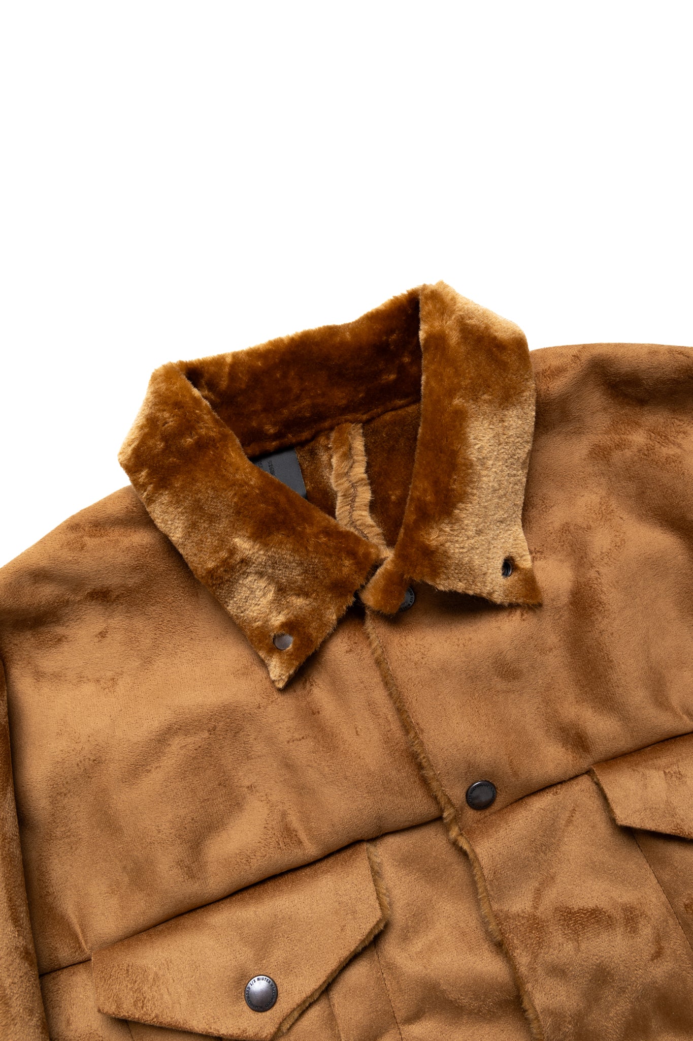 Faux Mouton Blouson - Brown