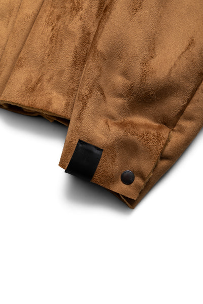 Faux Mouton Blouson - Brown