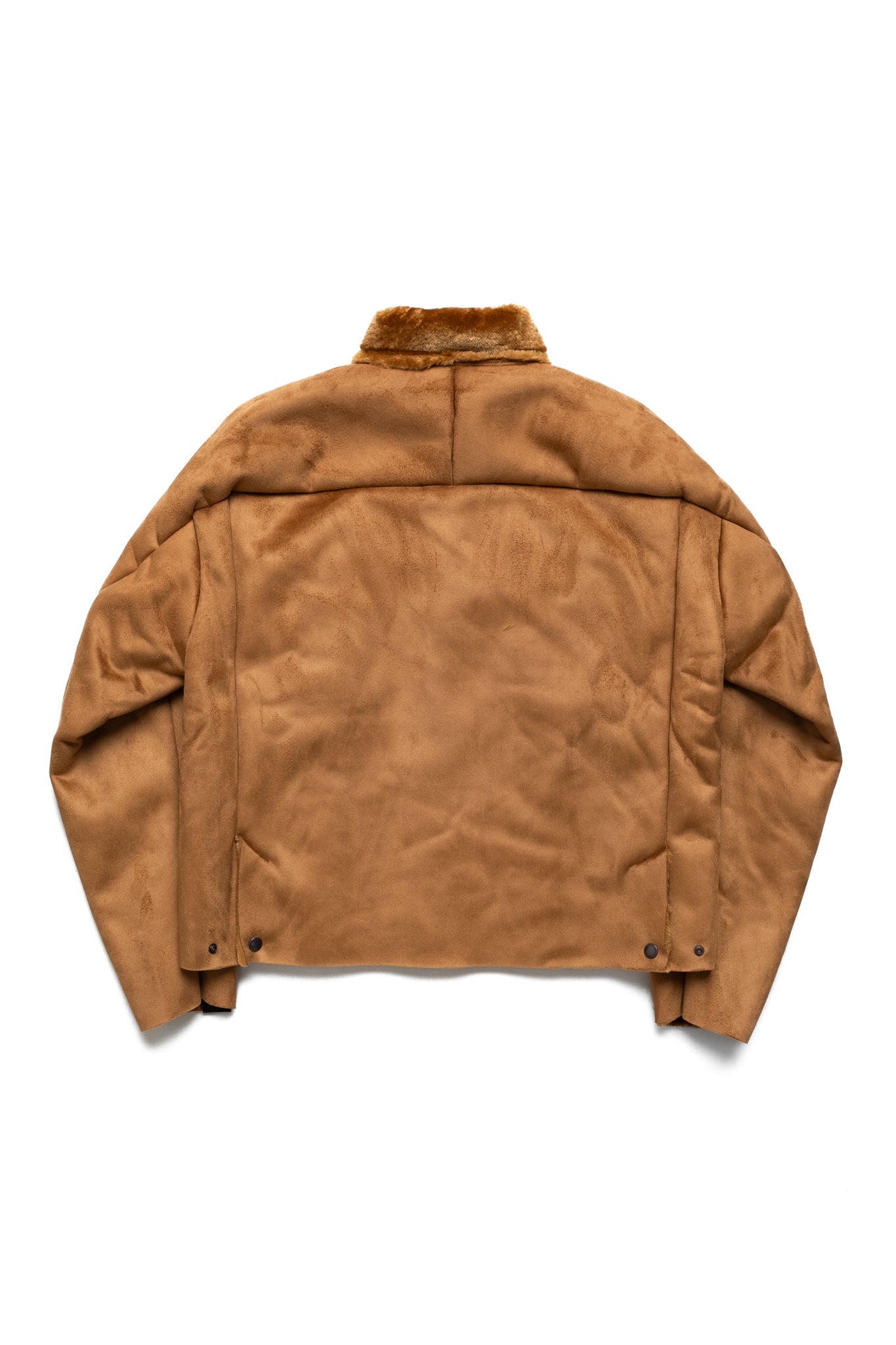 Faux Mouton Blouson - Brown