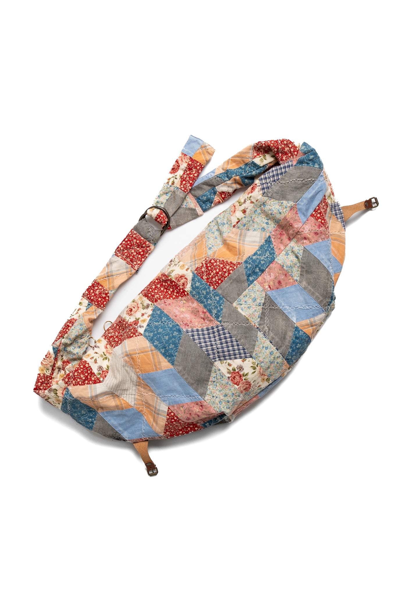 YABANE Quilt Patchwork SNUFKIN Bag - Tricolor