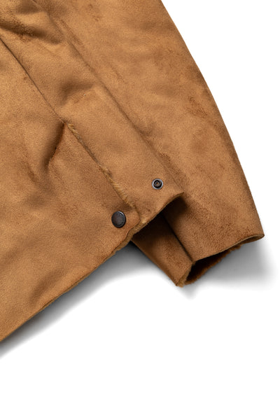 Faux Mouton Blouson - Brown