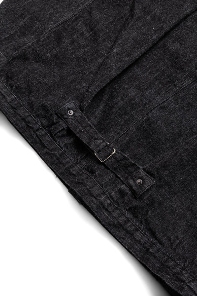 S2107BKSS-BIG 11.5oz Black WWll Type 1 Denim Jacket (Super Smooth) - Fullcount x BiG Collaboration