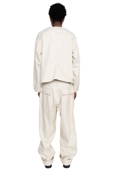 Fatigue Pant Cotton Heavy Basketweave - Natural