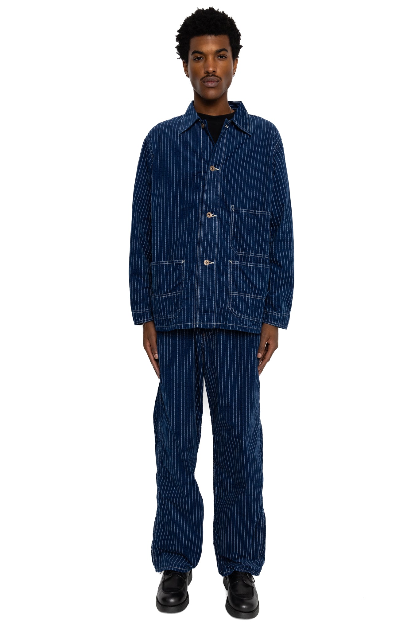 Indigo Wabash Corduroy Chore Jacket