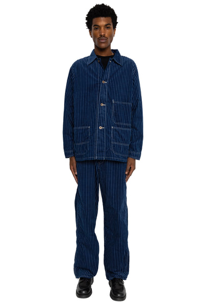 Indigo Wabash Corduroy Chore Jacket