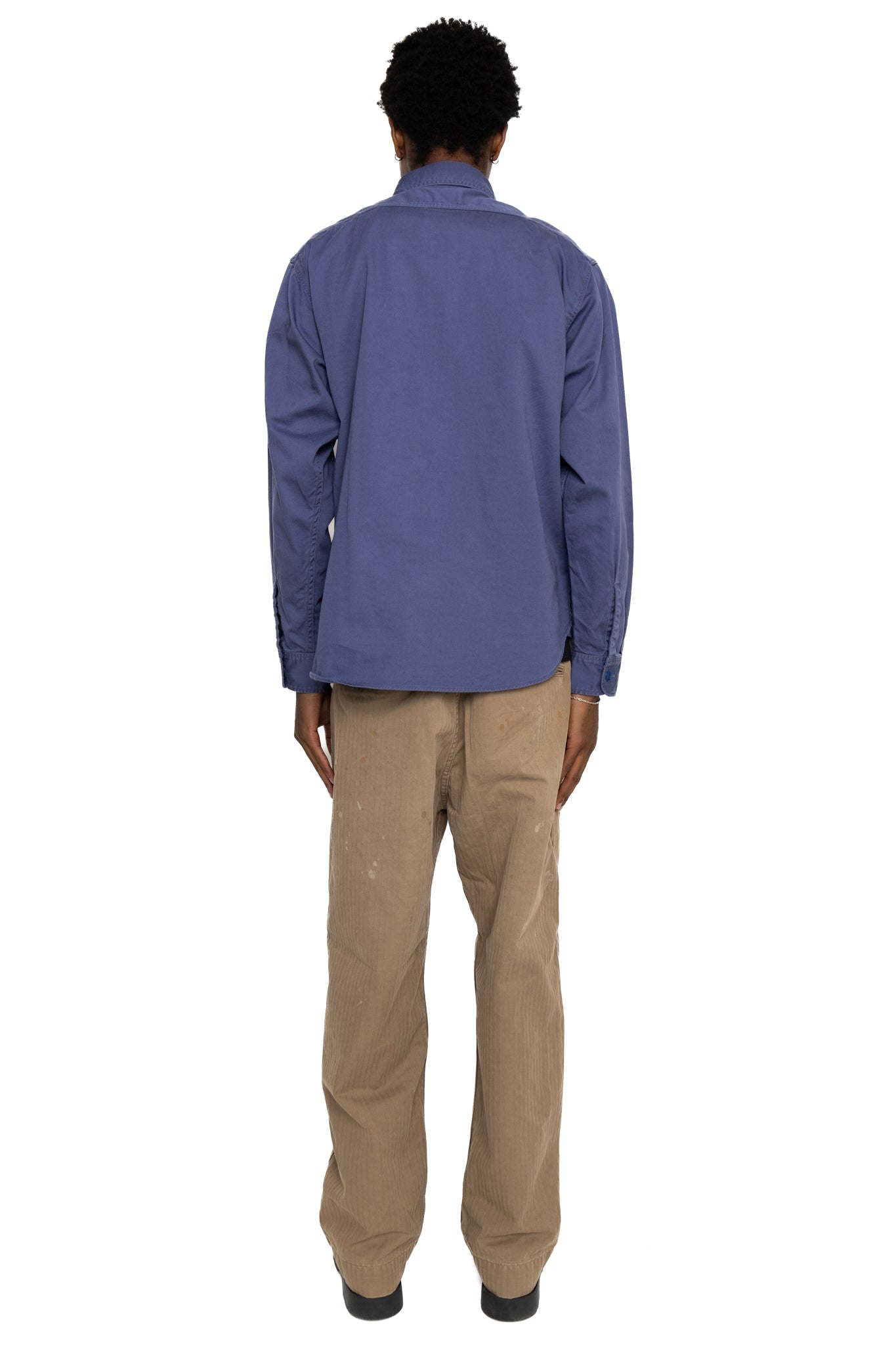 4087 Twill Work Shirt - Navy