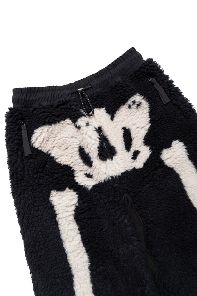 BONE Boa Fleece EASY Pants - Black