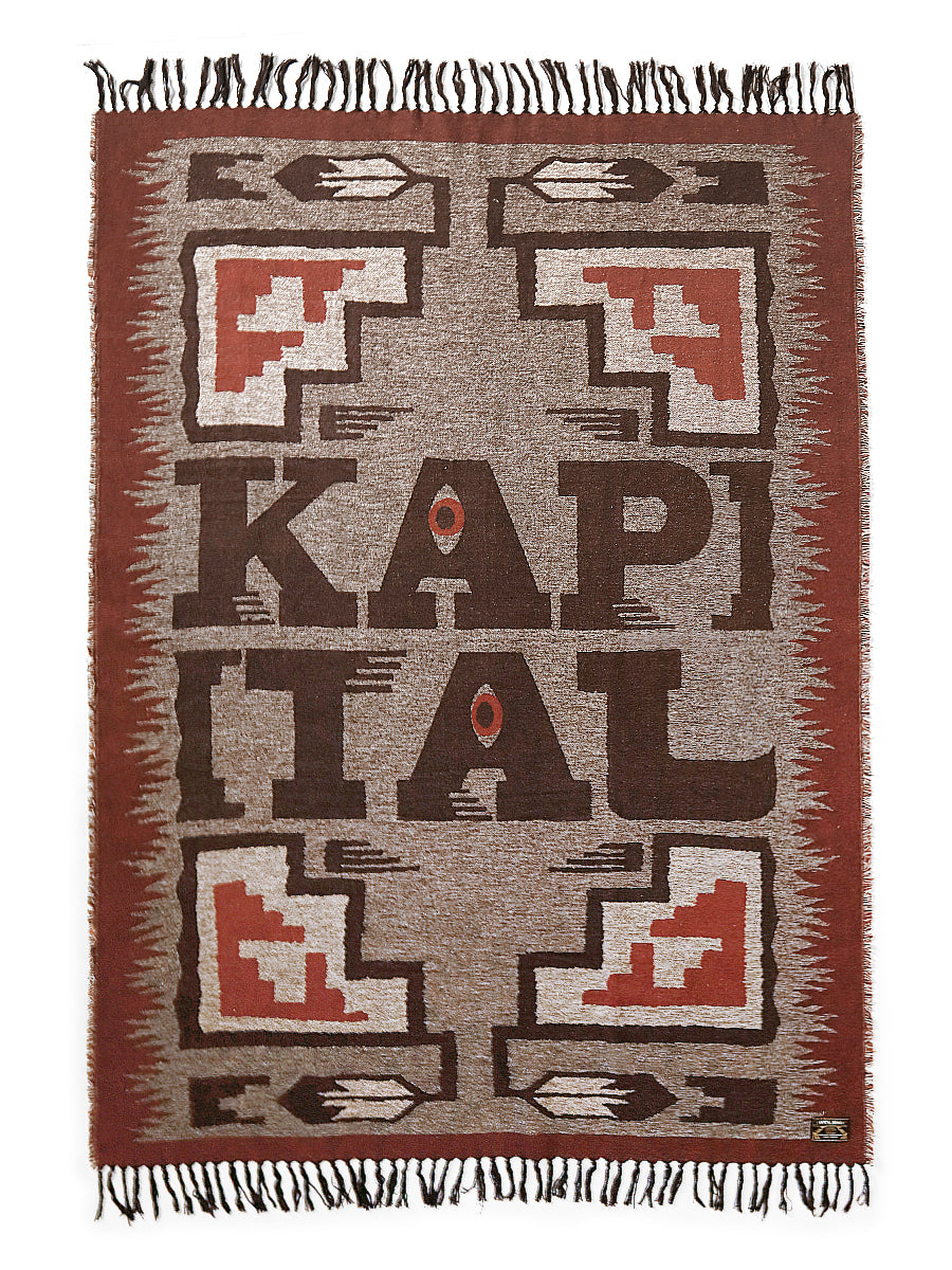 KAPITAL SPEAKEASY Blanket - Red