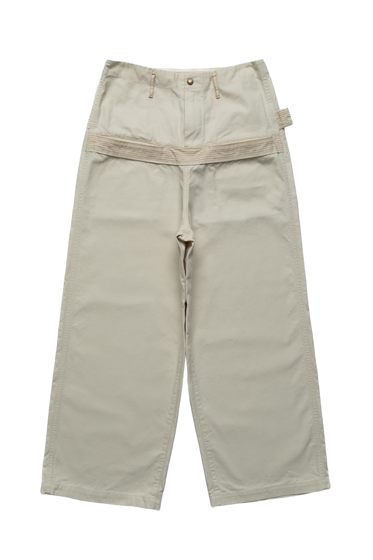 Light Canvas TATAMI Baggy Pants - Ecru