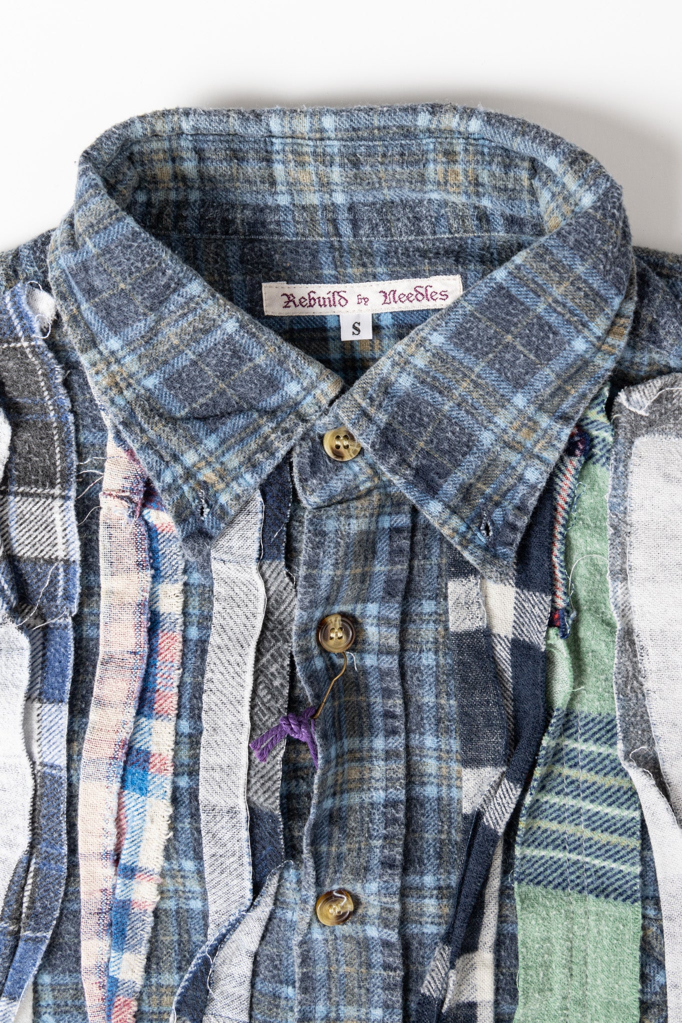 [Rebuild by Needles] Flannel Shirt -> Ribbon Shirt - Assorted