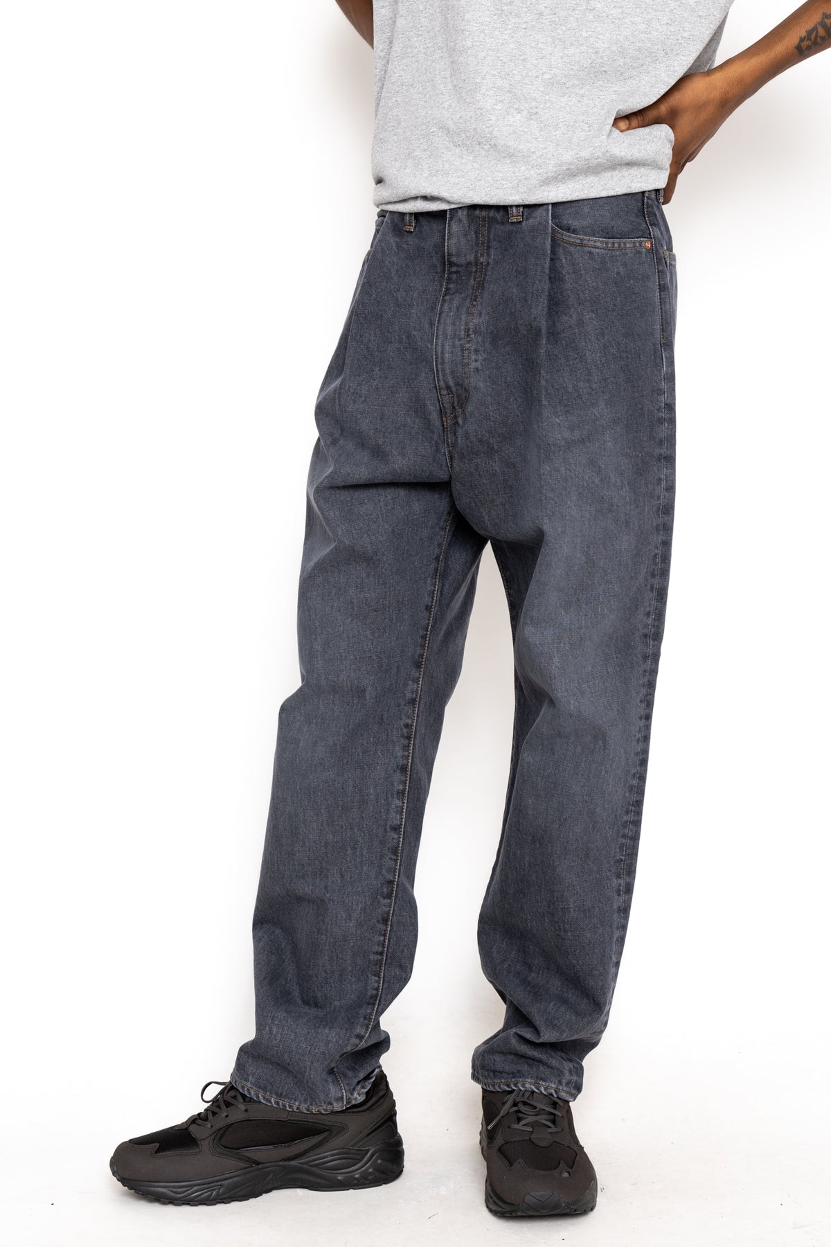 Kapital 14oz Black Denim 5P CONEY OKAGILLY – BLUE IN