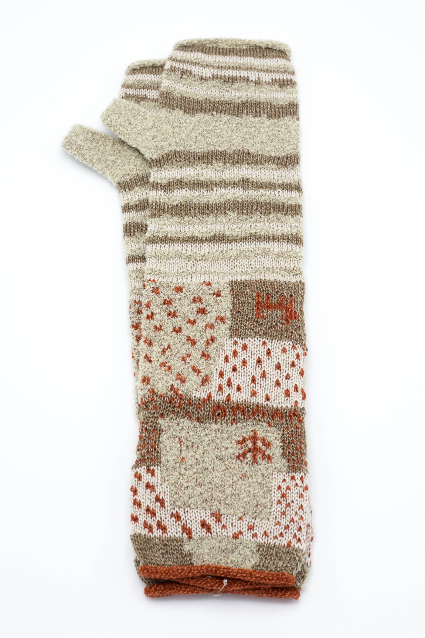 GABBEH Patchwork 2-Ways Mitten