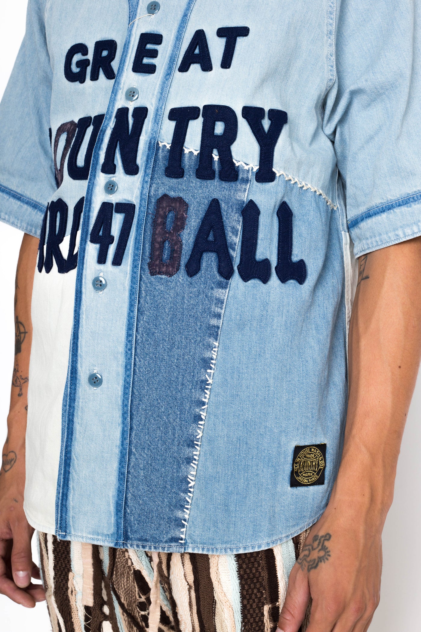 Kapital Great Kountry Baseball Shirt